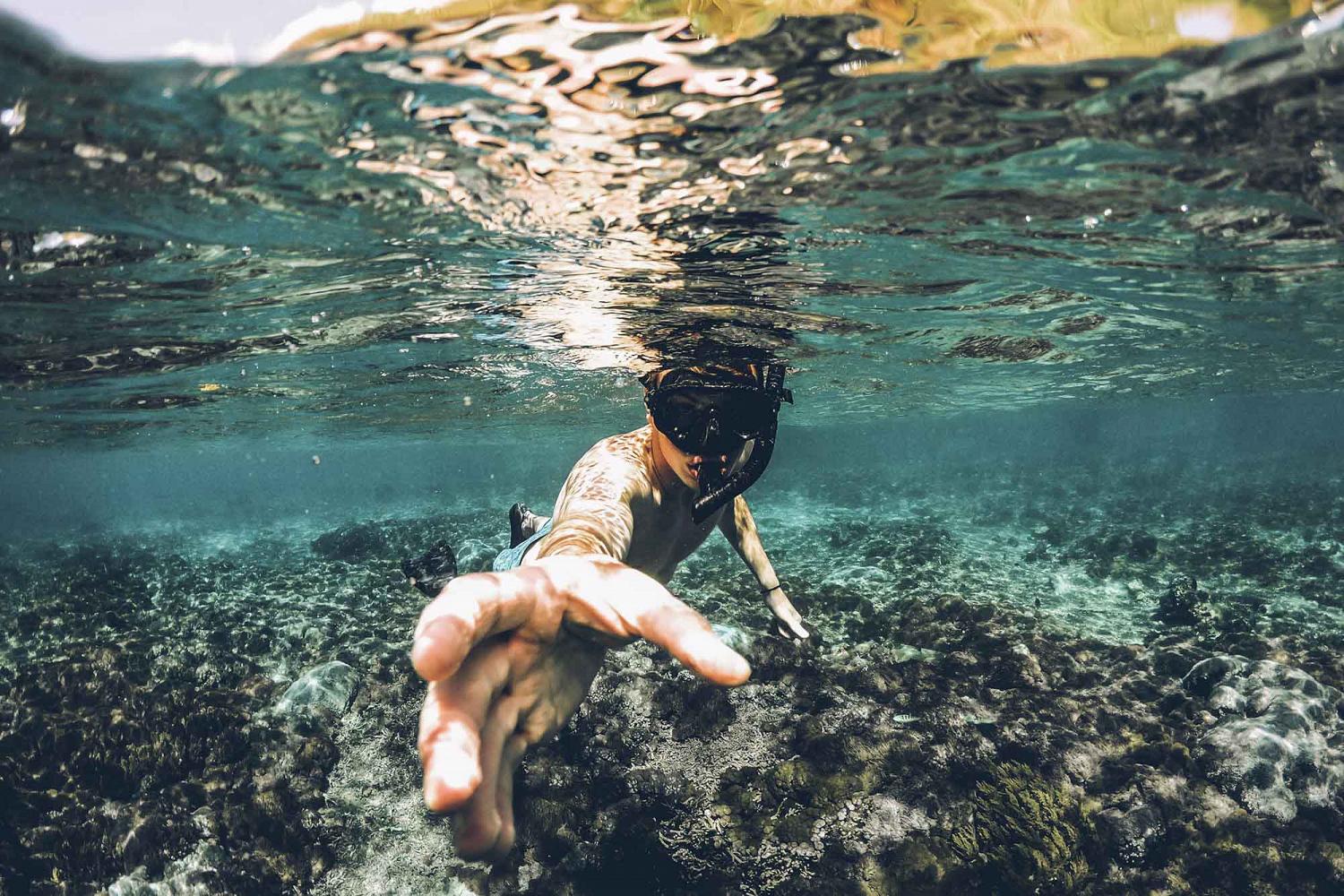 Swim break